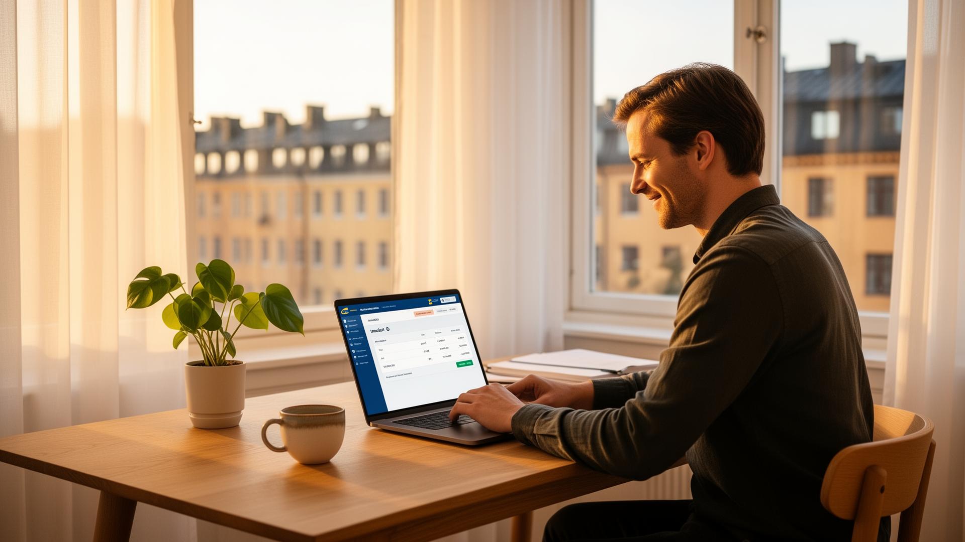 Frilansare som arbetar hemifrån